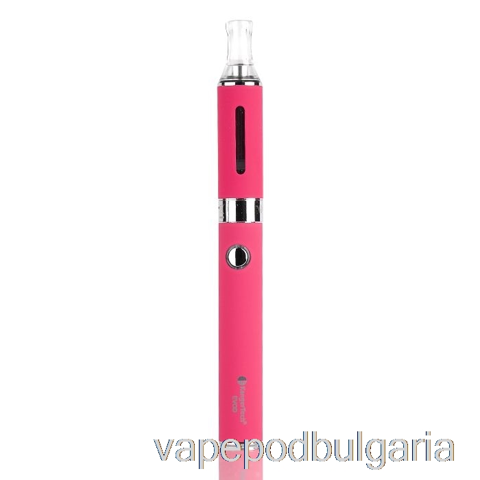 Vape 10000 Дръпки Kanger Evod Blister Kit Pink